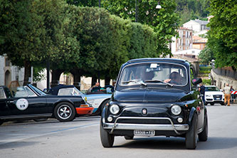 Omnipresent Fiat 500 in italy Puglia