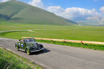 Gubbio - Norcia on the Via Flaminia pre-war rally